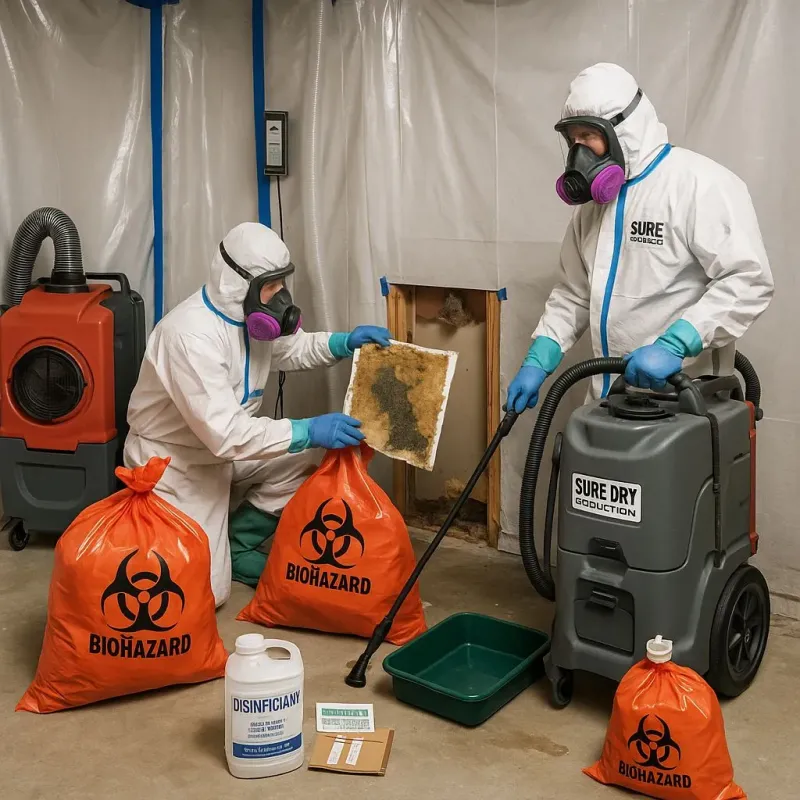 Contaminated Water Handling Protocols process in Meredith, NH
